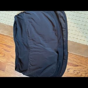 lulu lemon black athletic skort